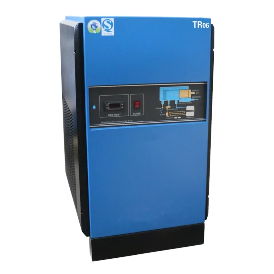 Il compressore d'aria a vite da 3,6 M3/Min utilizza un essiccatore d'aria compressa a refrigerazione marina